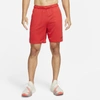 Nike Men's Dri-fit 8" Knit Training Shorts In Red