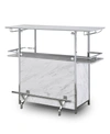 FURNITURE OF AMERICA MAURO RECTANGULAR BAR TABLE