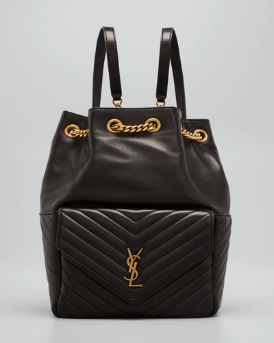 Quilted Leather Ysl Quilted Backpack Saint Laurent Joe Quilted