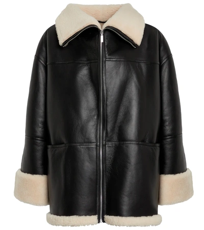 TOTÊME OVERSIZED SHEARLING JACKET,P00611403