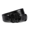 GUCCI GG MARMONT LEATHER BELT,P00615847