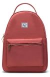 Herschel Supply Co Nova Mid Volume Backpack In Dusty Cedar