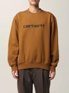 Carhartt Sweatshirt  Men Color Brown