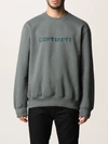Carhartt Sweatshirt  Men Color Green