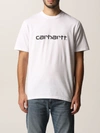 Carhartt Script T-shirt In White In White