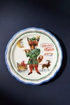 Nathalie Lete 12 Days Of Christmas Dessert Plate In Blue