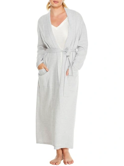 Arlotta Cashmere Robe In Pearl Heather