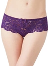 B.tempt'd By Wacoal 'ciao Bella' Tanga In Grape Royale