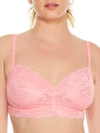 Cosabella Never Say Never Sweetie Bralette In Quartz Pink