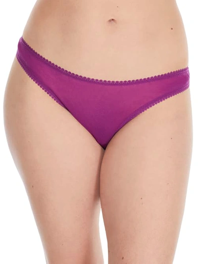 On Gossamer Mesh Hip G-String