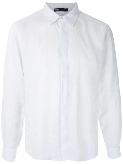 Handred Linen Shirt In White