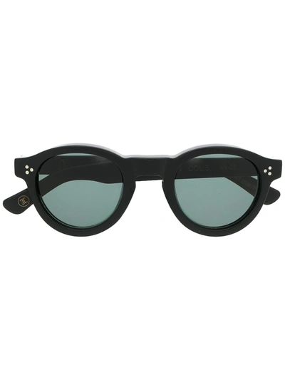 Lesca Gaston Round-frame Sunglasses