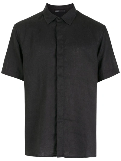 Handred Short-sleeved Shirt In Black