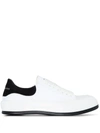 Alexander Mcqueen Deck Lace-up Plimsoll Sneakers In White