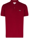 LACOSTE LOGO-EMBROIDERED SHORT-SLEEVE POLO SHIRT