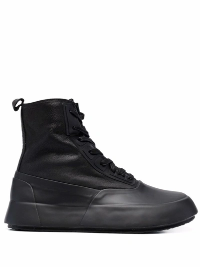 Ambush Vulcanized High-top Trainers In White