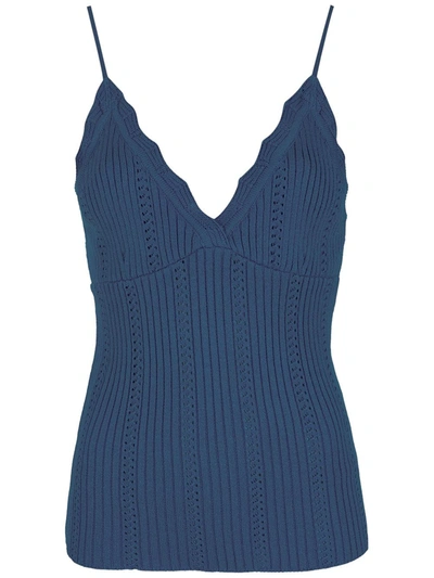 Olympiah Alfredo Knitted Top In Blue