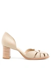 SARAH CHOFAKIAN LEATHER YOSEMITE PUMPS