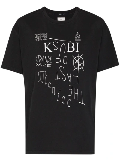 Ksubi Last Maniac Crew-neck T-shirt In Black