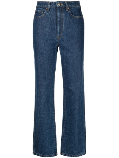 KHAITE THE ABIGAIL STRAIGHT-LEG JEANS