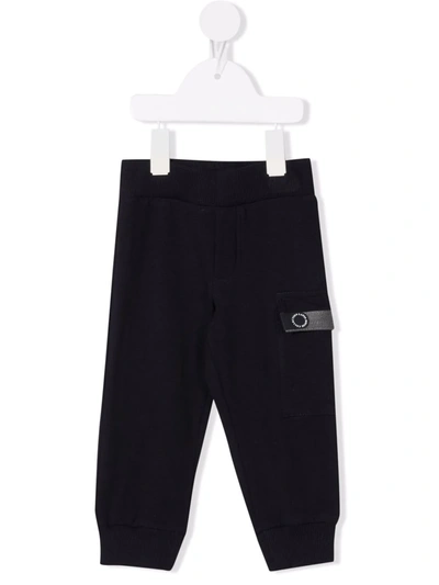 Lapin House Babies' Flap Detail Joggers In Blue