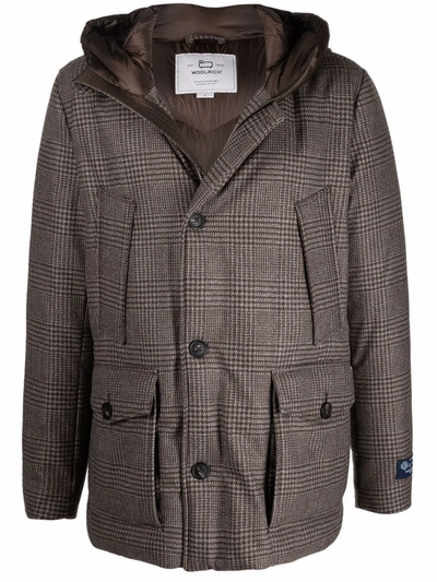 Woolrich Arctic Luxury Eco Wool Parka In Prince Of Wales | ModeSens