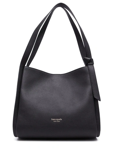 Kate Spade Knott Shoulder Bag In Black