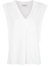 ALCAÇUZ V-NECK SLEEVELESS TOP