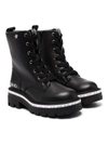 LIU •JO TAILOR 174 LACE-UP BOOTS
