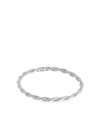 Monica Vinader Corda Recycled Sterling Silver Ring In Silver
