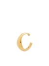 Monica Vinader Gold Plated Vermeil Silver Deia Ear Cuff In Gold