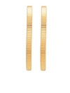Monica Vinader Disco 18ct Yellow Gold-plated Vermeil Sterling-silver Large Hoop Earrings In Gold