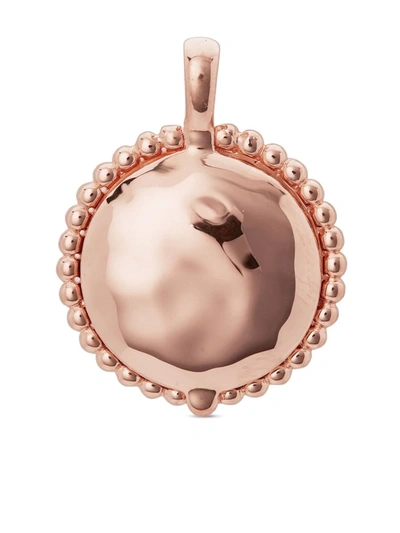 Monica Vinader Rose Gold Plated Vermeil Silver Deia Locket Pendant