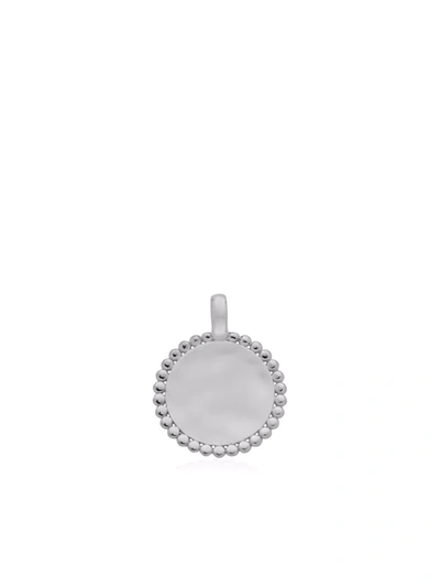 Monica Vinader Silver Deia Beaded Pendant Charm