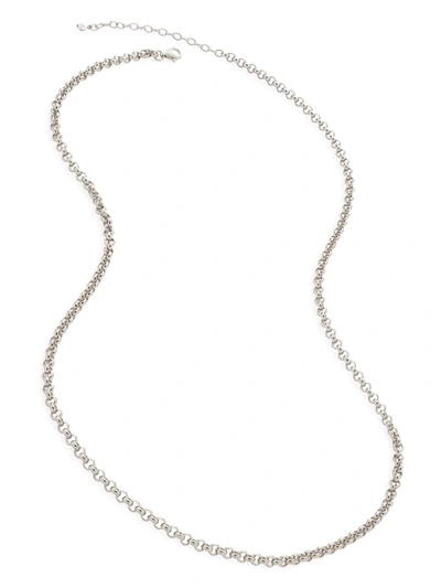 Monica Vinader Womens Vintage Sterling Silver Necklace