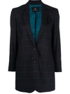 PS BY PAUL SMITH TAILORED CHECK PRINT BLAZER