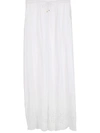 Amir Slama Broderie-anglaise Palazzo Pants In White