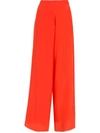 AMIR SLAMA SILK PALAZZO PANTS