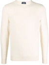 Drumohr Crew-neck Cashmere Jumper In Neutrals