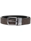 MICHAEL KORS MONOGRAM PRINT BELT