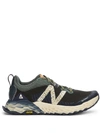 New Balance Fresh Foam Hierro V6 Stretch-knit And Mesh Sneakers In Black Spruce With Timberwolf