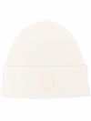 MOOSE KNUCKLES LOGO PATCH BEANIE
