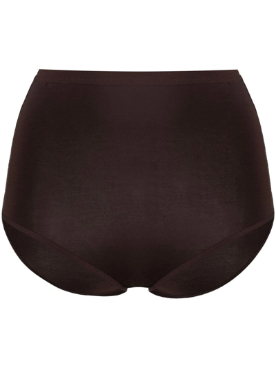 Baserange High-waisted Culottes In Red