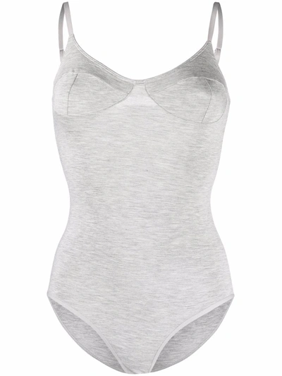 Baserange Melange-effect Body In Grey