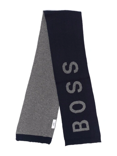 Bosswear Babies' Logo Scarf In Grey