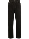 Carhartt Corduroy Straight Leg Trousers In Brown