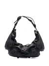 Innerraum Small Half Moon Shoulder Bag In Black