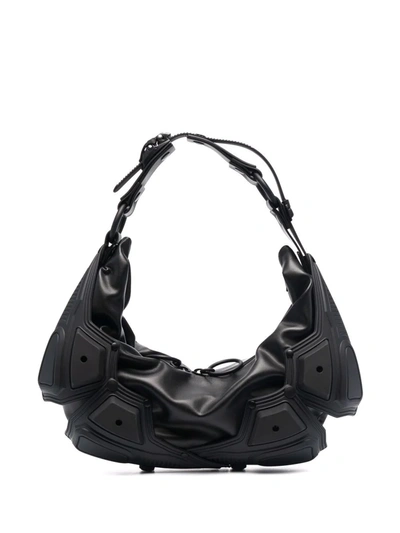 Innerraum Small Half Moon Shoulder Bag In Black