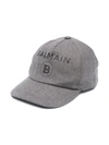 BALMAIN LOGO-PRINT BASEBALL CAP