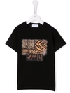 ROBERTO CAVALLI JUNIOR LOGO-PRINT T-SHIRT